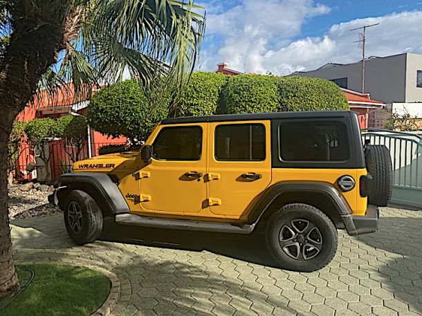 Jeep Wrangler Special Edition Yellow