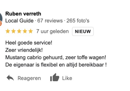 nieuwe reviews