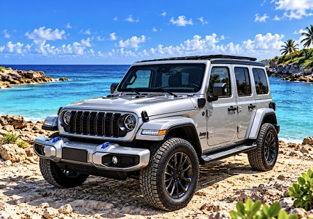 Jeep Wranglers Special edition Grey Unlimited 4xe 380