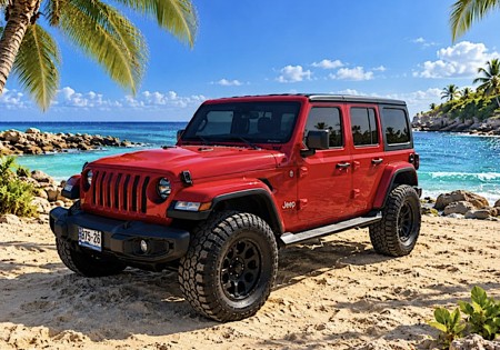 Jeep Wrangler Special Edition Red ( Hardtop )