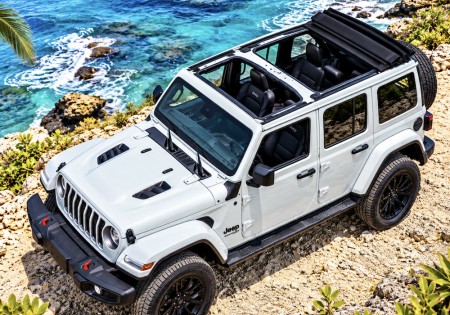Jeep Wranglers Special edition Lime Green Unlimited 4xe 380